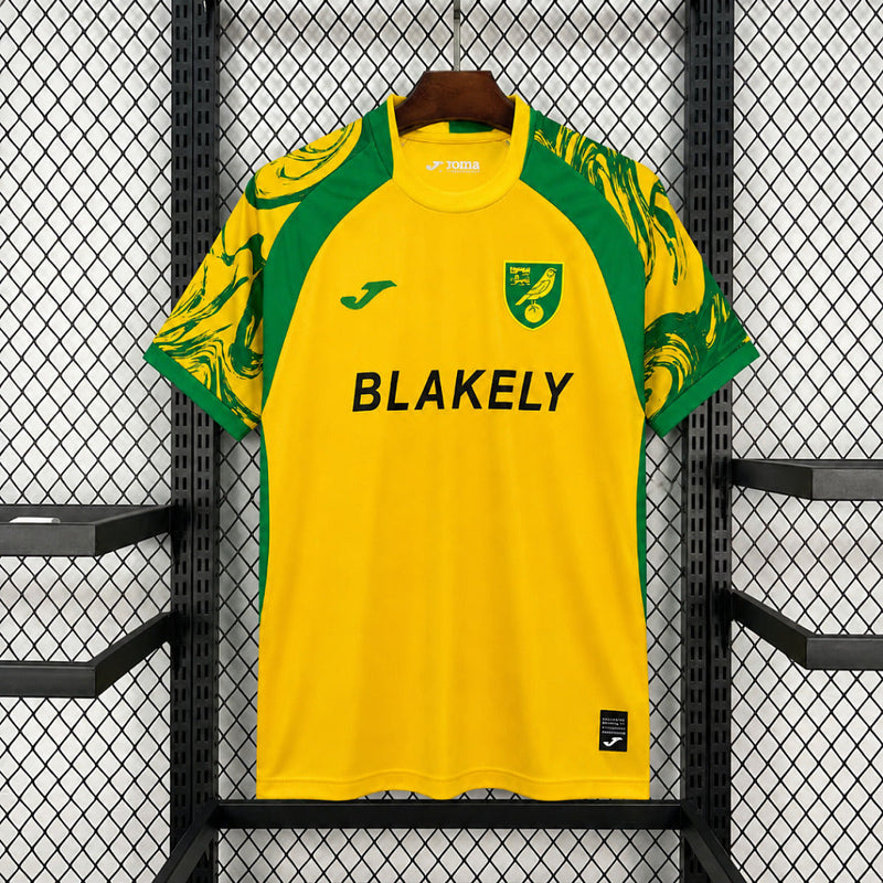 maillot domicile Norwich 2026-2027