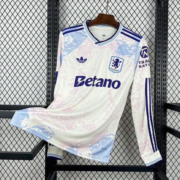 Maillot Aston Villa Manches Longues Third 2025/2026