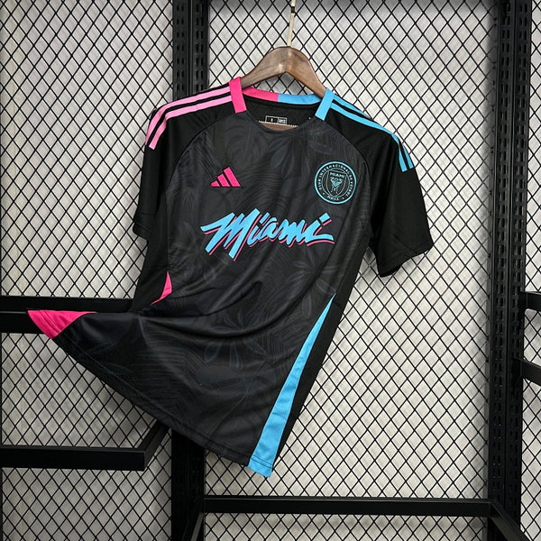 Maillot Inter Miami Edition "Noir Tropical" 2024/2025