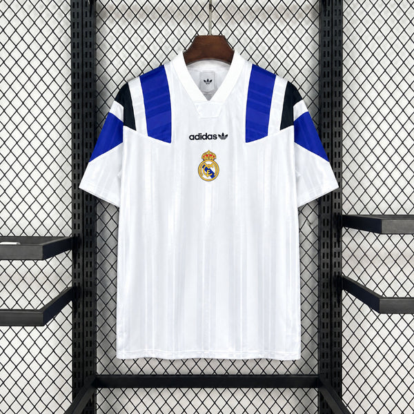Maillot Real Madrid Concept "Blanc Bandes Bleues" 2026/2027