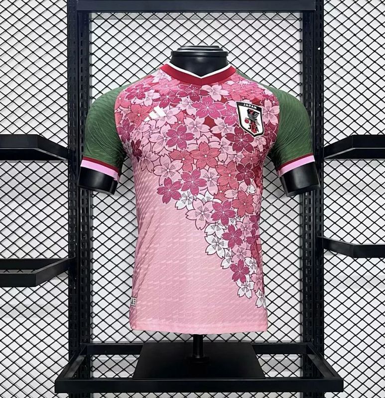 Maillot Joueur Japon Sakura Rose 2024/2025