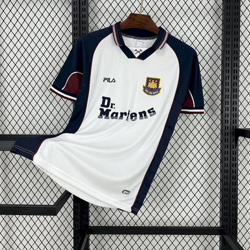 Maillot Rétro West Ham Extérieur 2001/2002