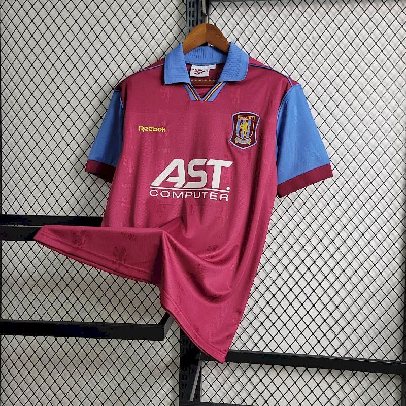 Maillot Rétro Aston Villa Domicile 1995/1996