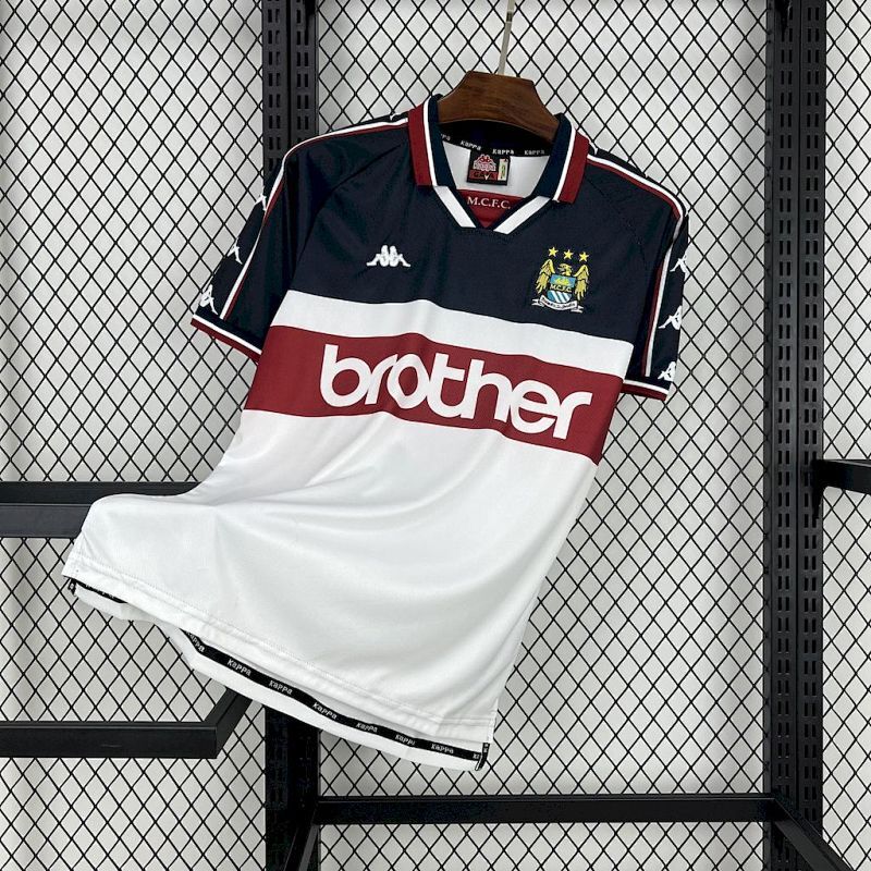 Maillot Rétro Manchester City Extérieur 1997/1998
