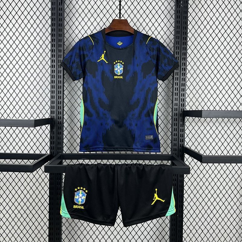 Maillot Enfant Brésil Extérieur Coupe Du Monde 2026