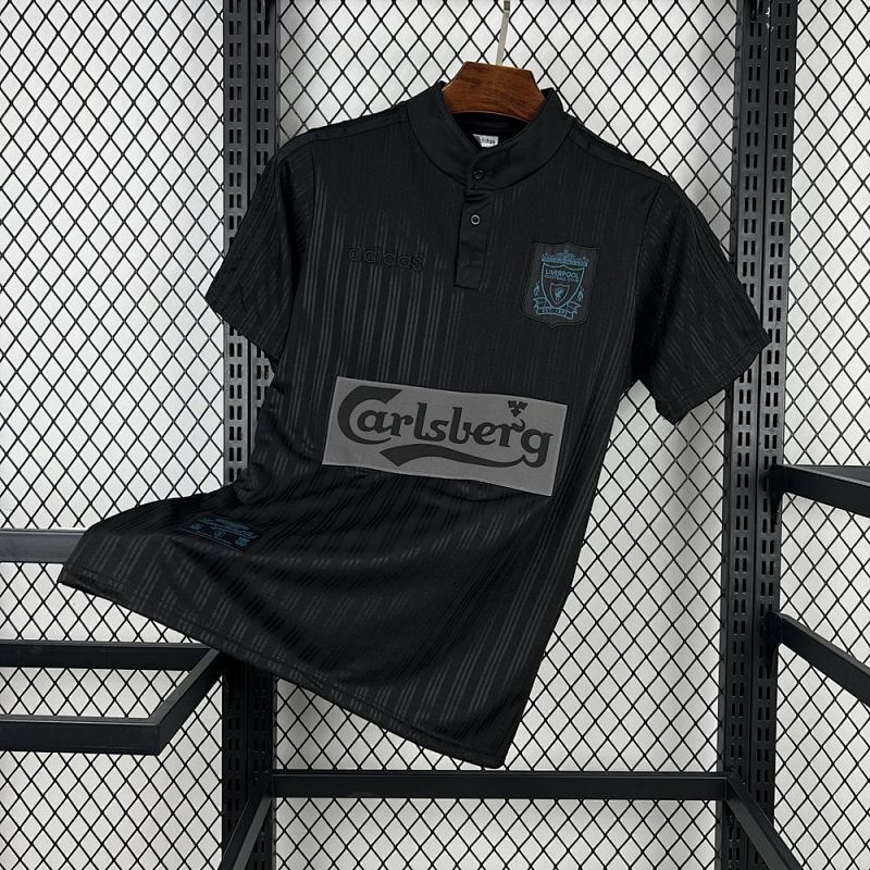 Maillot Rétro Liverpool Noir 1995/1996