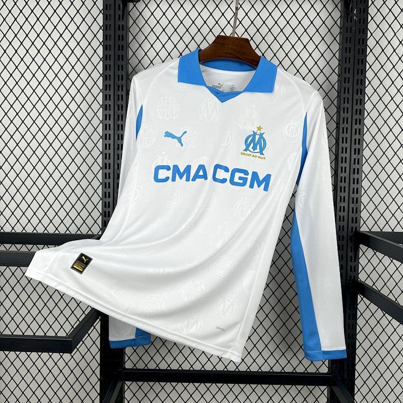 Maillot Manches Longues OM Domicile 2025/2026
