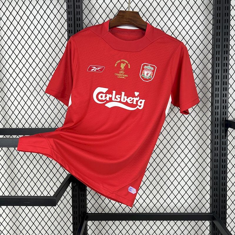 Maillot Rétro Liverpool Domicile 2005
