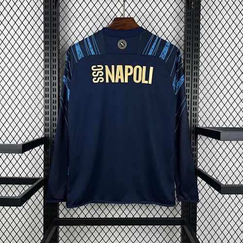 Maillot Pré-Match Naples Manches Longues 2026/2027 — vue 3