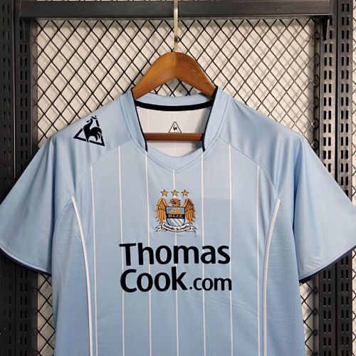 Maillot Rétro Manchester City Domicile 2007/2008