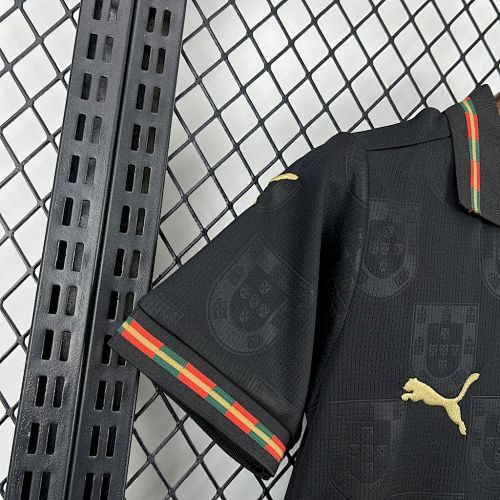 Maillot Enfant Portugal Edition "Armoiries Noires" 2016/2028 — vue 3