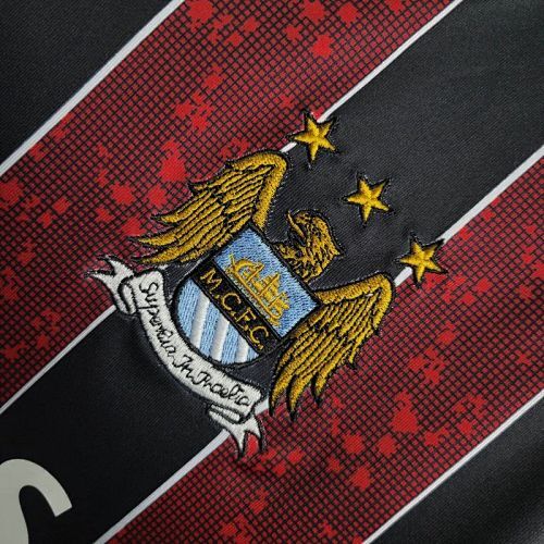 Maillot Manchester City Rétro Extérieur 2008/2009 — vue 4