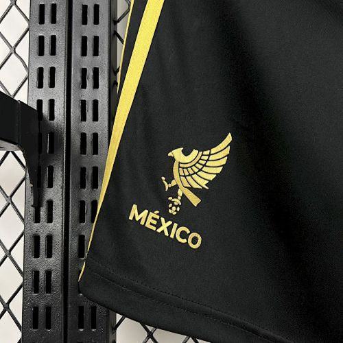 Short Mexique Domicile Noir 2025