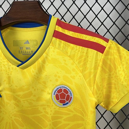 Maillot Enfant Colombie Domicile Coupe Du Monde 2026