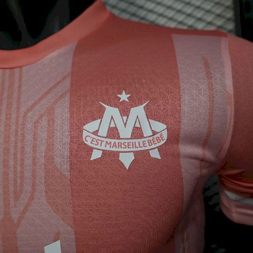 Maillot Joueur OM Rose 2025/2026