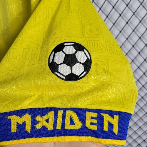 Maillot Rétro West Ham Jaune Iron Maiden Edition 2008