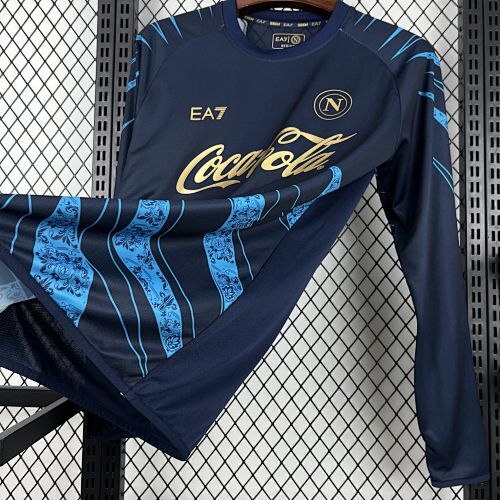 Maillot Pré-Match Naples Manches Longues 2026/2027 — vue 6