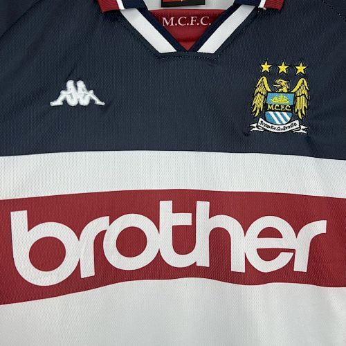 Maillot Manchester City Rétro Extérieur 1997/1998 — vue 6