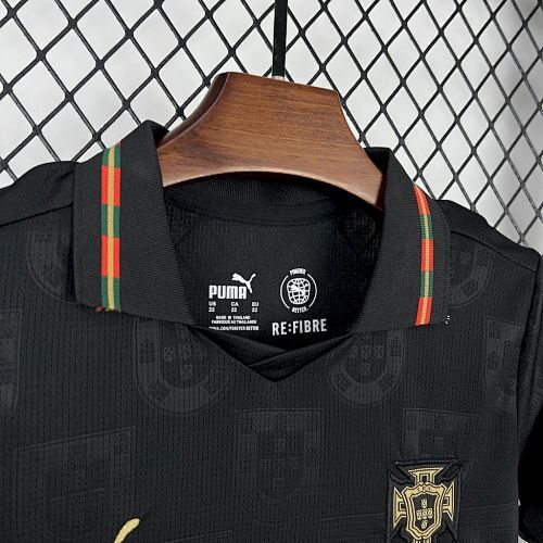 Maillot Enfant Portugal Edition "Armoiries Noires" 2016/2028 — vue 6