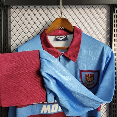 Maillot Manches Longues West Ham Extérieur Sleeves 1995/1997