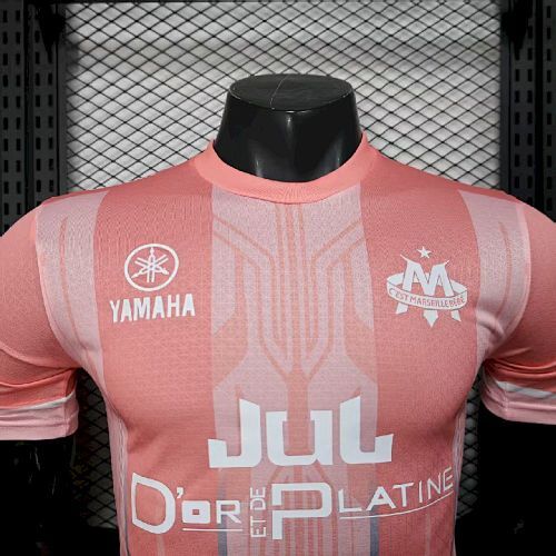 Maillot Joueur OM Rose 2025/2026