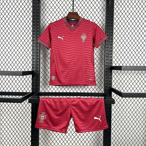 Maillot Enfant Portugal Domicile Coupe Du Monde 2026