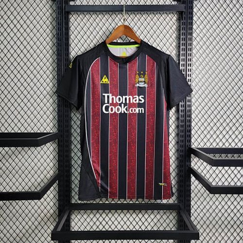 Maillot Manchester City Rétro Extérieur 2008/2009 — vue 8