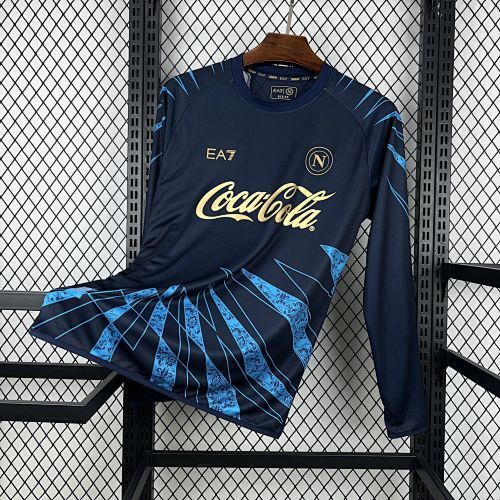 Maillot Pré-Match Naples Manches Longues 2026/2027 — vue 8