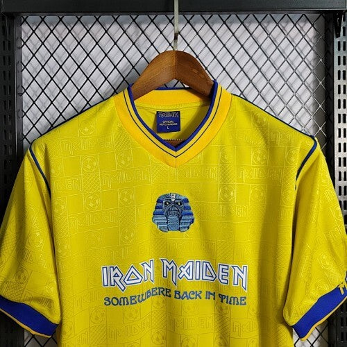 Maillot Rétro West Ham Jaune Iron Maiden Edition 2008