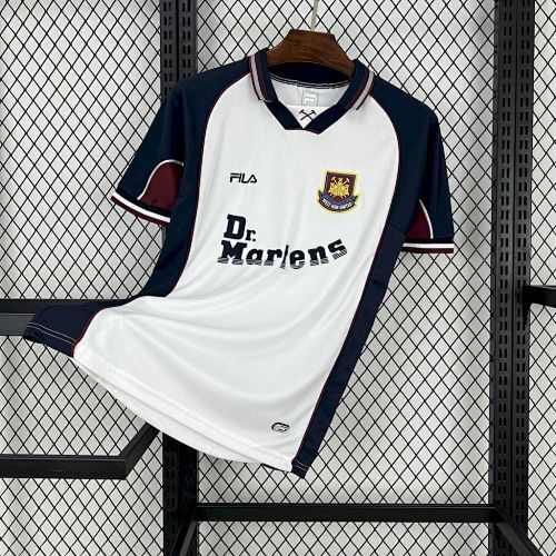 Maillot Rétro West Ham Extérieur 2001/2002