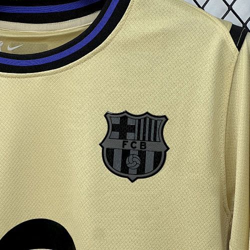 Maillot Manches Longues FC Barcelone Extérieur 2025