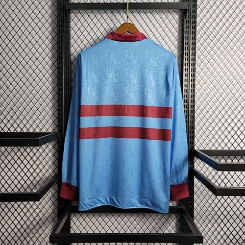 Maillot Manches Longues West Ham Extérieur Sleeves 1995/1997