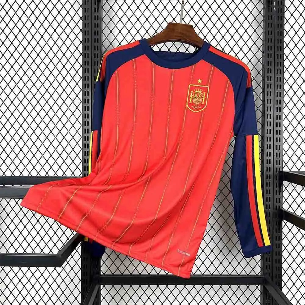 Maillot Espagne Manches Longues Domicile 2025/2026 SHOPIFOOT