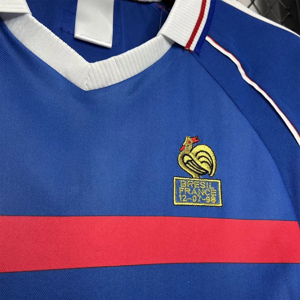 Maillot France Rétro Domicile 1998 SHOPIFOOT