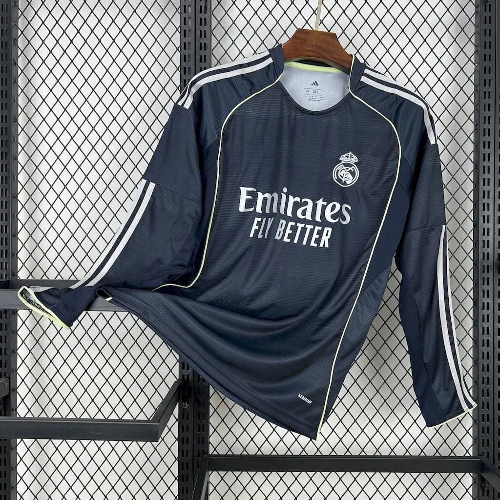 Maillot Manches Longues Real Madrid Extérieur 2025/2026 SHOPIFOOT