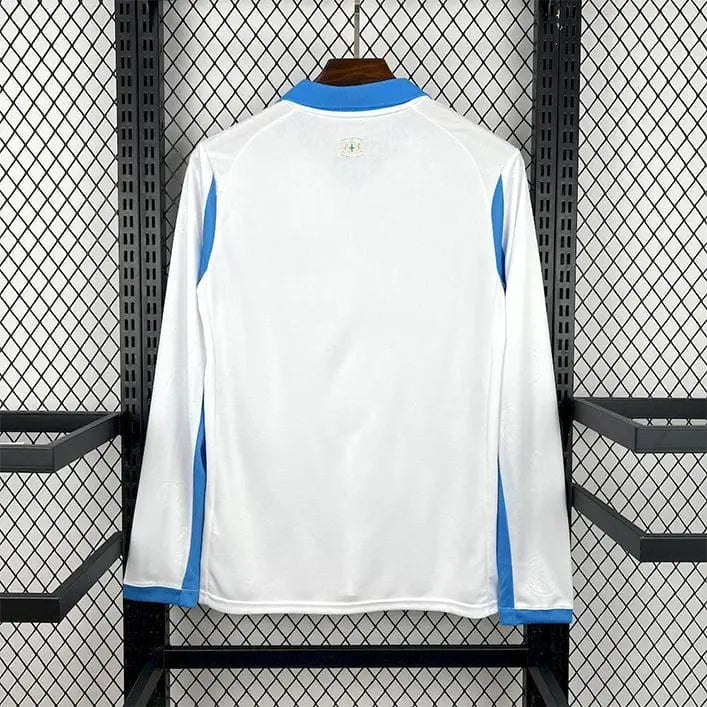 Maillot Marseille Manches Longues Concept "Blanc Bleu" 2025/2026 — vue 2