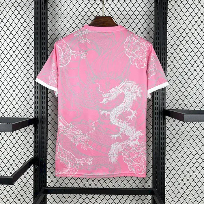 Maillot Réal Madrid Dragon Rose 2025/2026 SHOPIFOOT