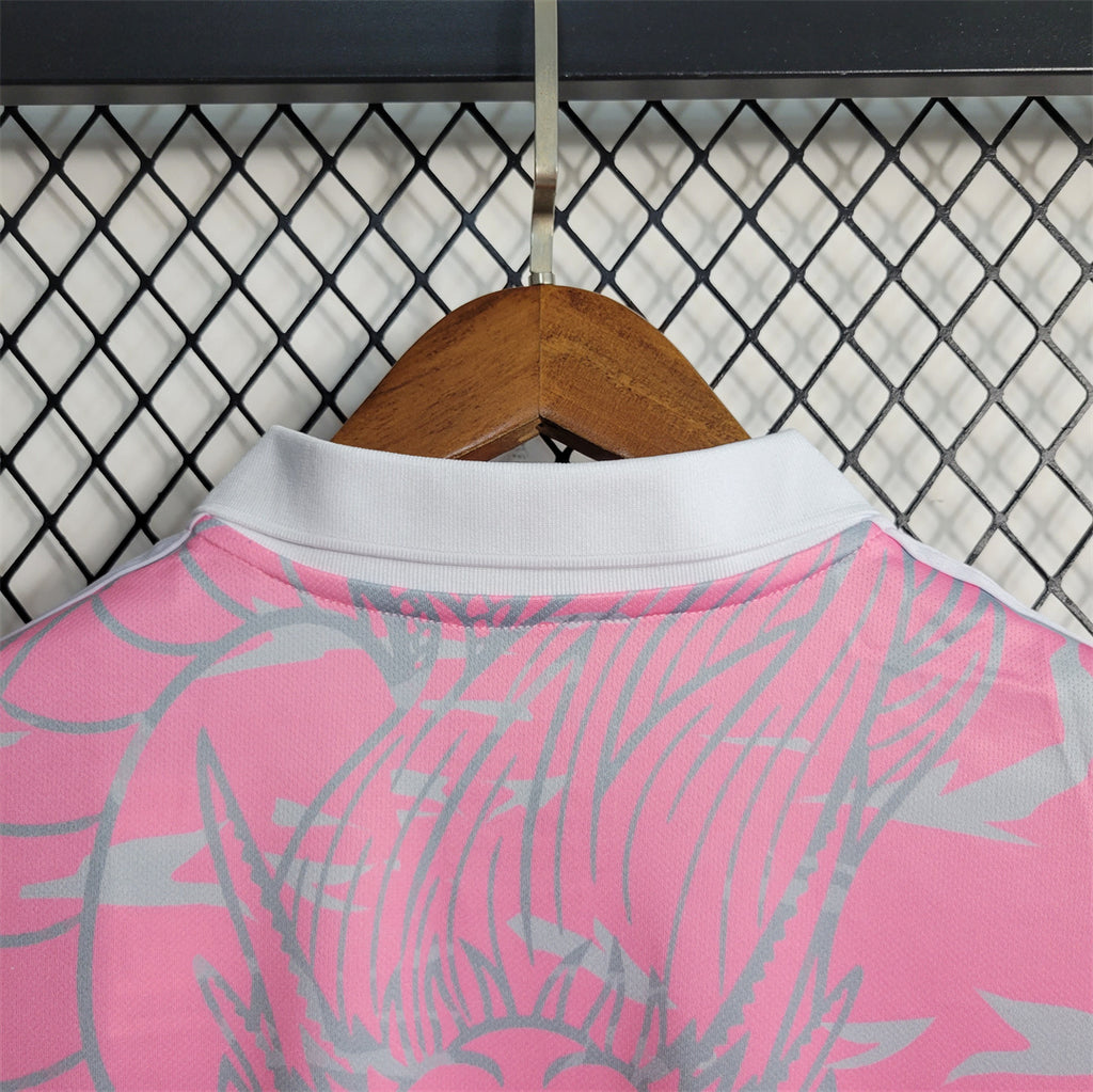 Maillot Real Madrid Polo Réal Madrid Dragon Rose 2025/2026