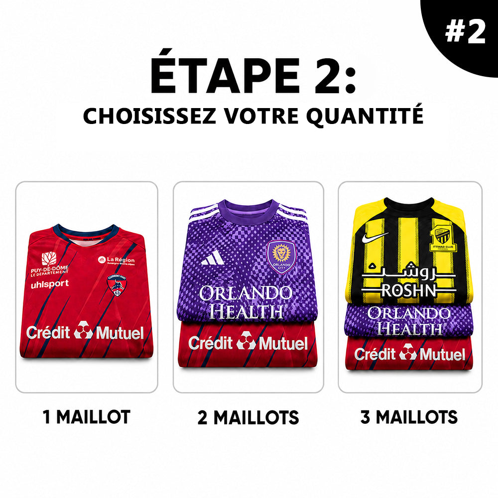 Box Mystère : Maillot de Football