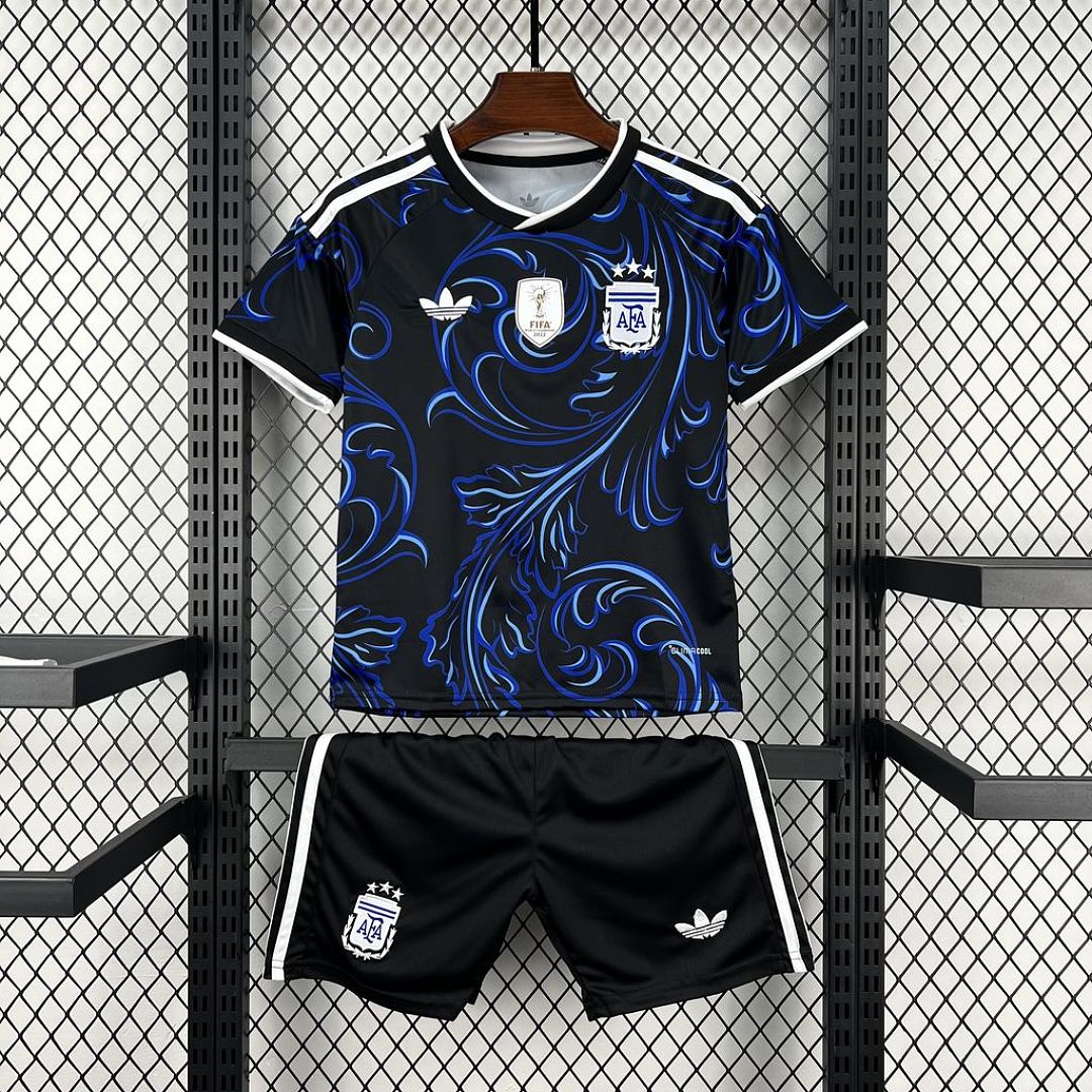 Maillot Enfant Argentine Extérieur Coupe Du Monde 2026