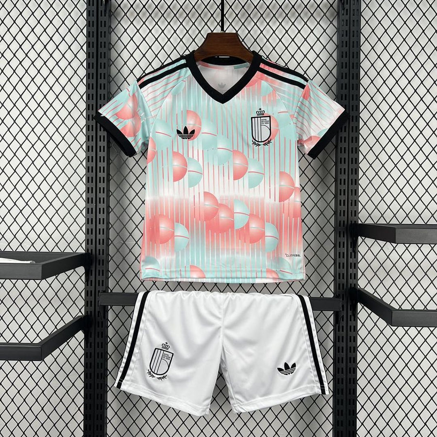 Maillot Enfant Belgique Extérieur Coupe Du Monde 2026