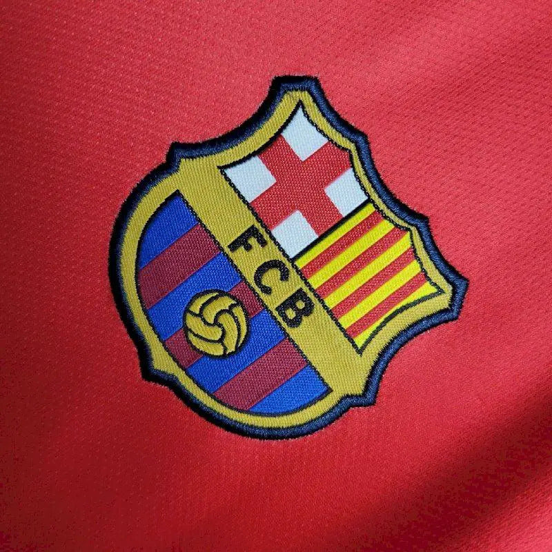 Maillot Enfant FC Barcelone Rétro Domicile 2008/2009 — vue 7