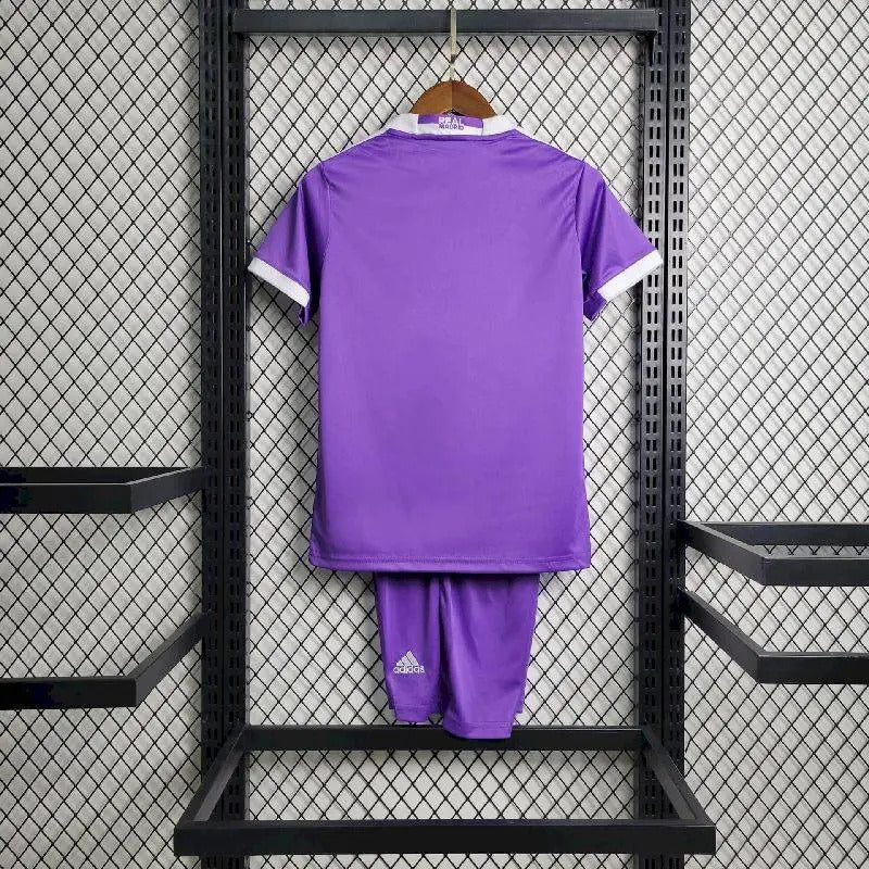 Maillot Enfant Real Madrid Rétro Extérieur 2016/2017 — vue 2