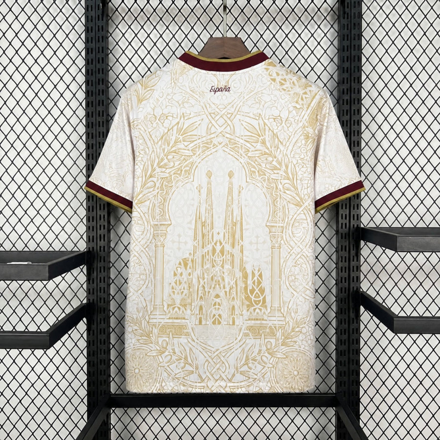 Maillot Espagne Edition "Golden Legend White" Coupe Du Monde 2026 — vue 2