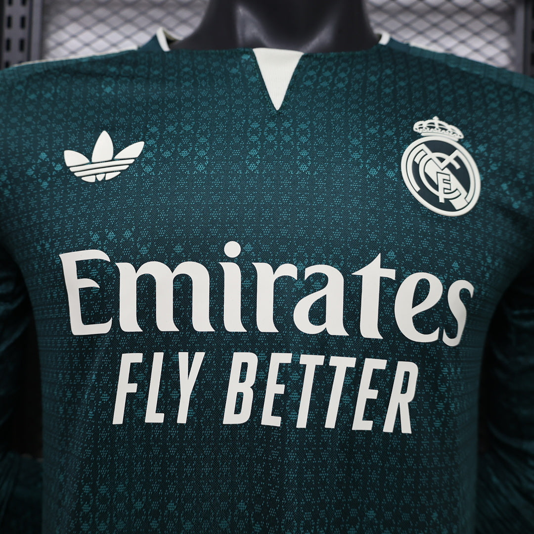 Maillot Joueur Real Madrid Manches Longues Extérieur 2026/2027 — vue 8