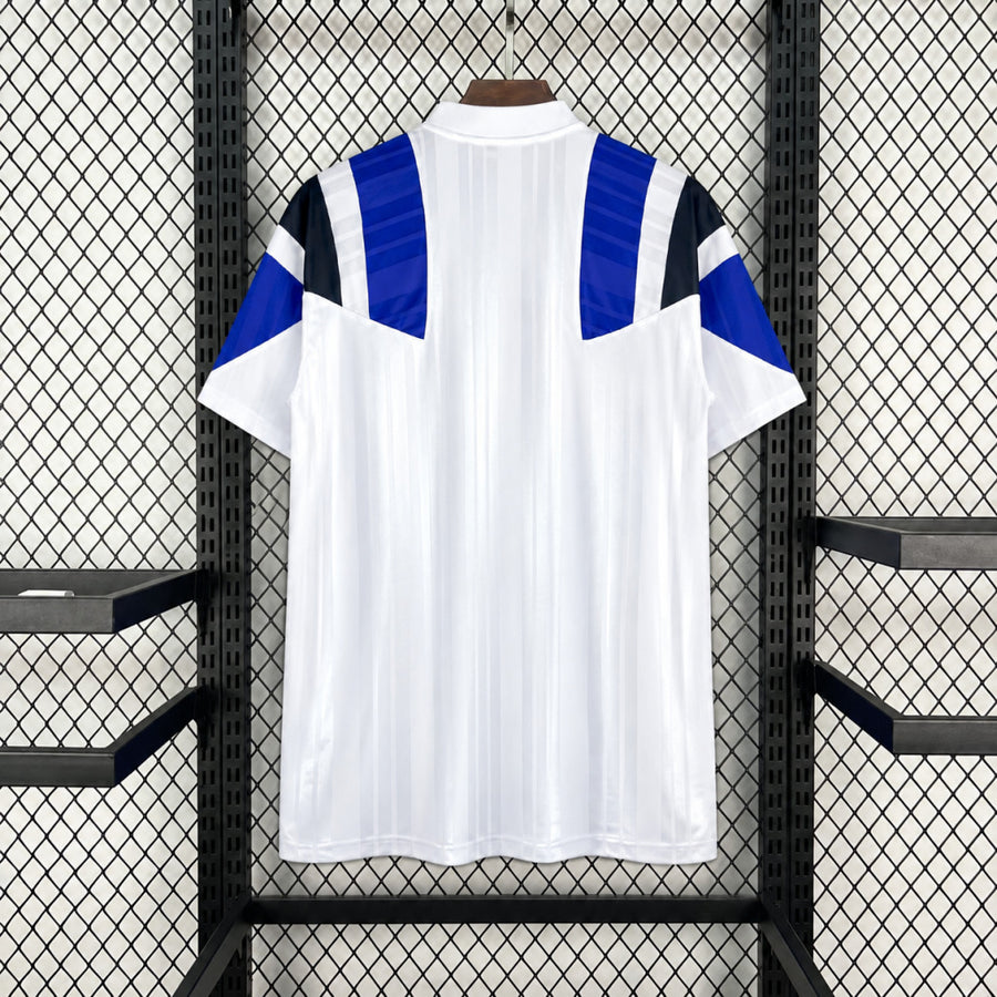 Maillot Real Madrid Concept "Blanc Bandes Bleues" 2026/2027 — vue 2
